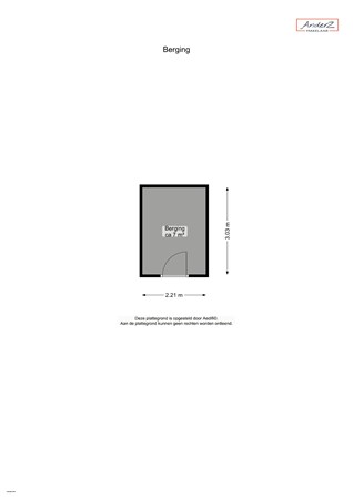 Floorplan - Broeder Quirinuslaan 20, 9449 PP Nooitgedacht